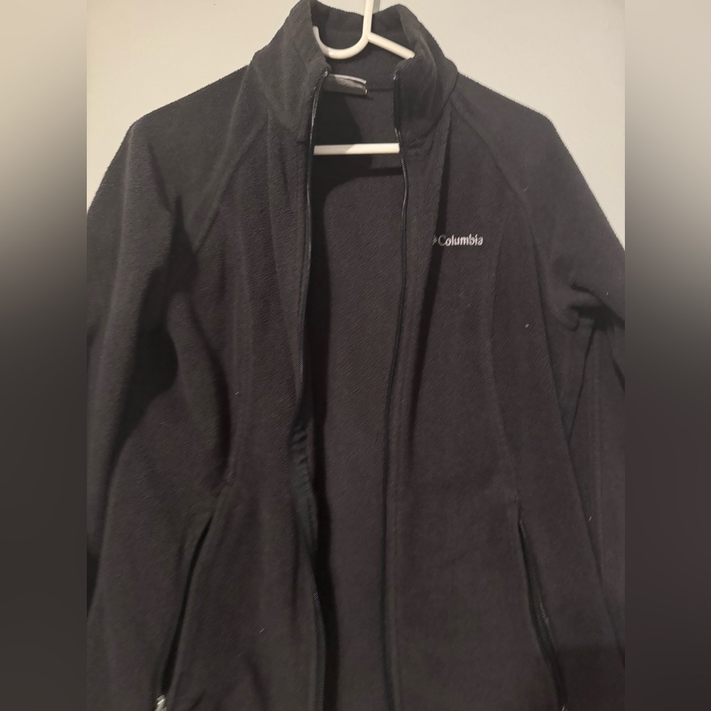 Columbia Charcoal Zip-Up Jacket